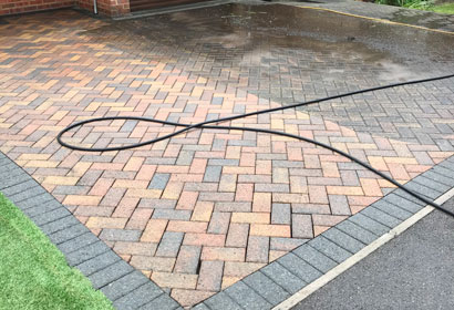 Patio and Driveway Pressure Cleaning